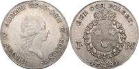GUSTAV IV ADOLF (1792-1809). Riksdaler 1794