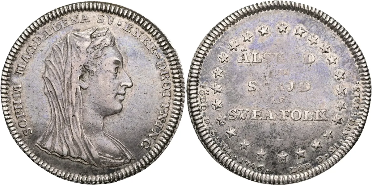 KARL XIII (1809-1818). Kastmynt