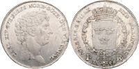 KARL XIV JOHAN (1818-1844). Riksdaler 1826