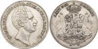 OSKAR I (1844-1859). 1/2 riksdaler specie 1848