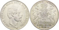OSKAR I (1844-1859). 4 riksdaler riksmynt 1859