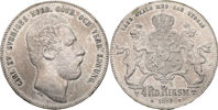 KARL XV (1859-1872). 4 riksdaler riksmynt 1869