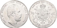 KARL XV (1859-1872). 2 riksdaler riksmynt 1864