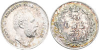 KARL XV (1859-1872). 25 öre 1867
