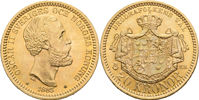 OSKAR II (1872-1907). 20 kronor 1885