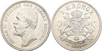 OSKAR II (1872-1907). 2 kronor 1897