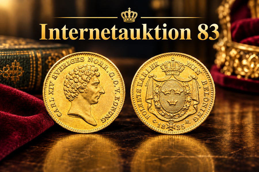 Internetauktion 83 (guld) 25 oktober 2026