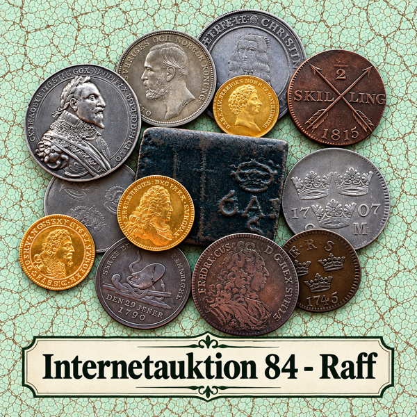 Internetauktion 84 (Raff) 8 november 2026